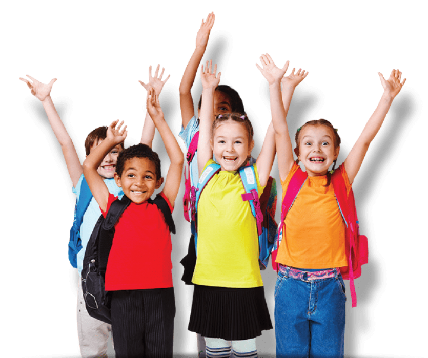 Happy kids at Pinecones